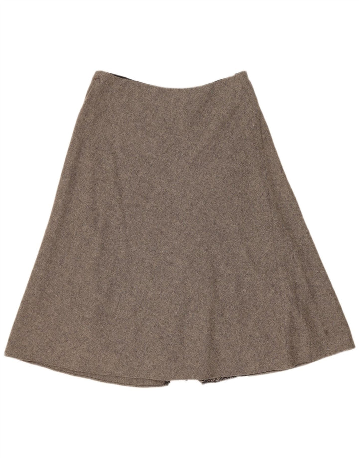 Dkny Dame A-Line Nederdel US 10 Large W32 Grå Uld