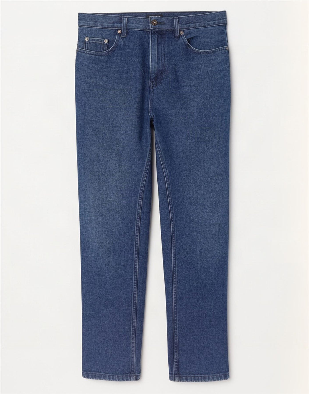 Pierre Cardin Herre Regular Fit Straight Jeans W30 L30 Blå Bomuld