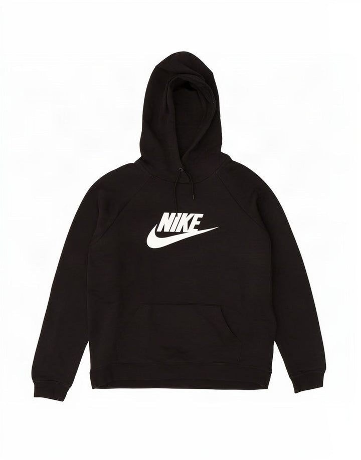 Nike grafisk hættetrøje til mænd 2XL sort bomuld