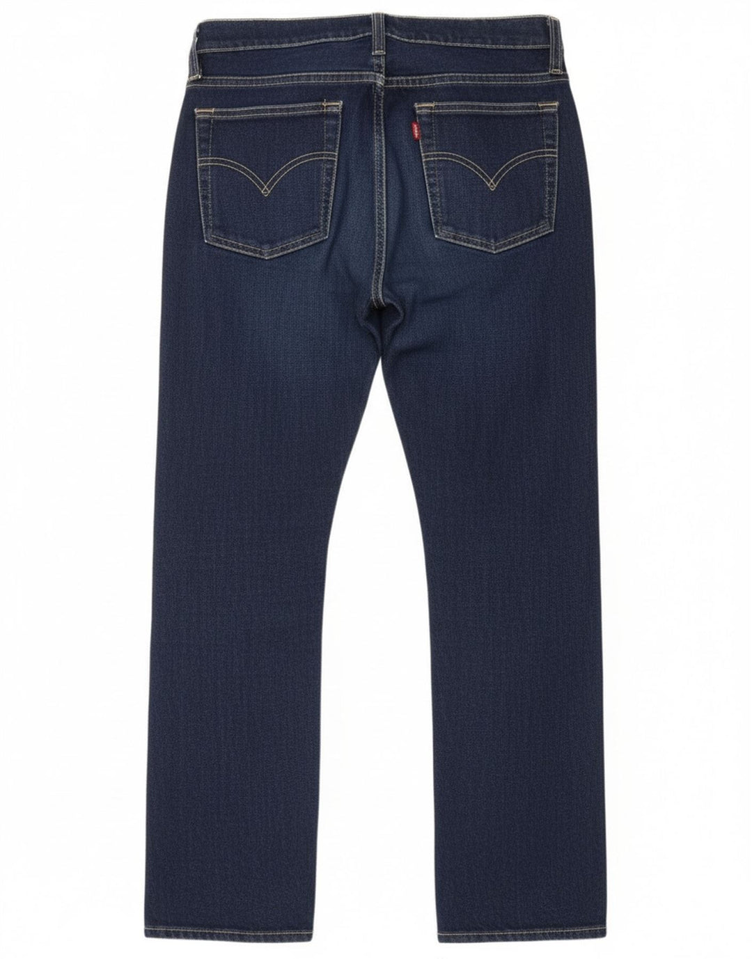Levi's lige jeans til kvinder W29 L28 Marineblå bomuld