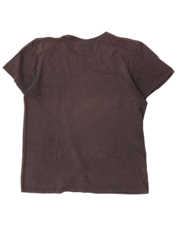 Adidas Herre grafisk T-shirt Top Medium Sort Bomuld