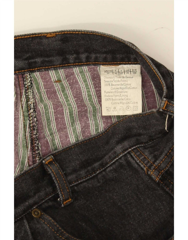 Explorer Herre tilspidsede jeans W34 L32 Grå bomuld