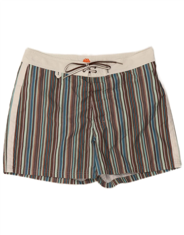 SUNDEK Herre badeshorts Medium Flerfarvet Stribet Polyester