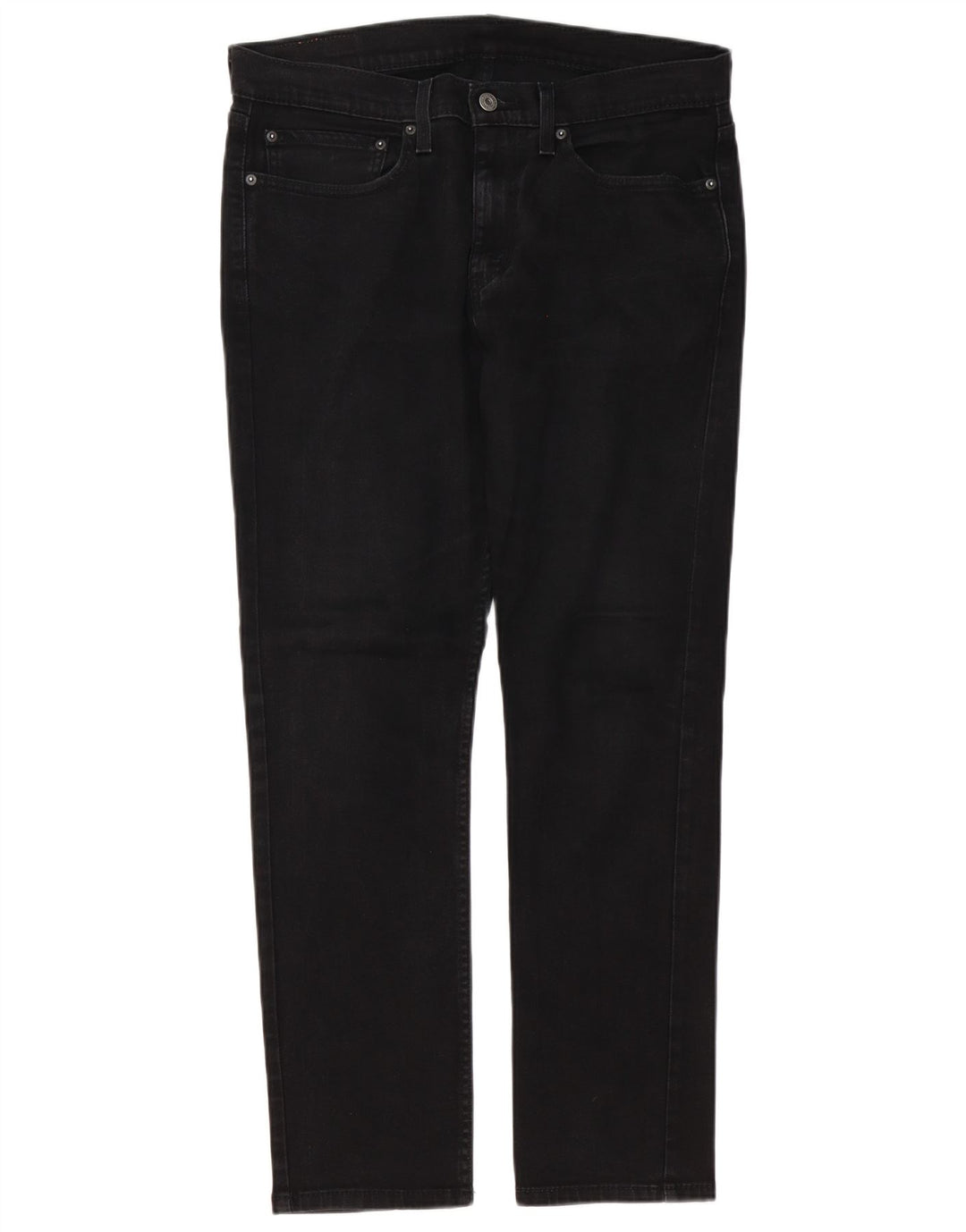 Levi's Slim Jeans til mænd W34 L32 sort bomuld