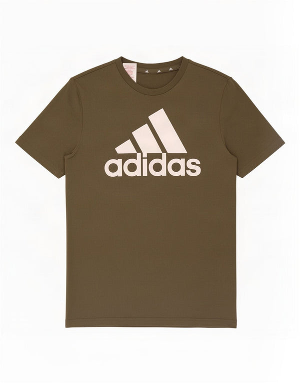 Adidas drenge grafisk t-shirt top 13-14 år grøn bomuld