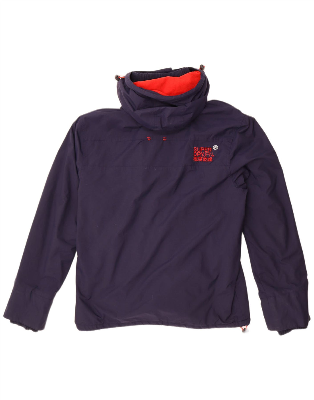 Superdry Windcheater hættejakke til mænd UK 44 2XL Navy Blue