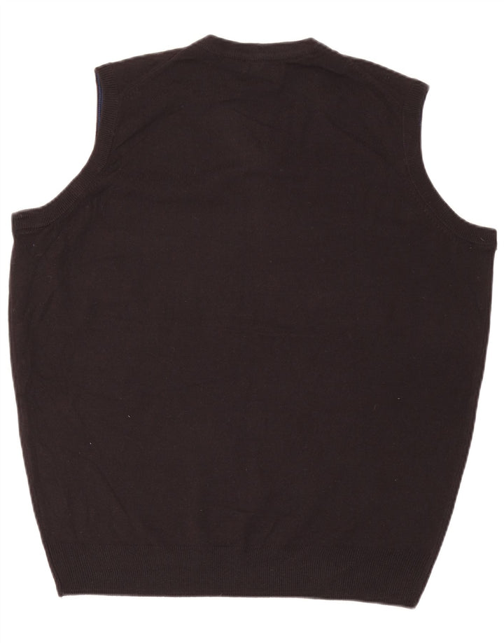 James Pringle Herrevest Tank Top Stor Sort Akryl