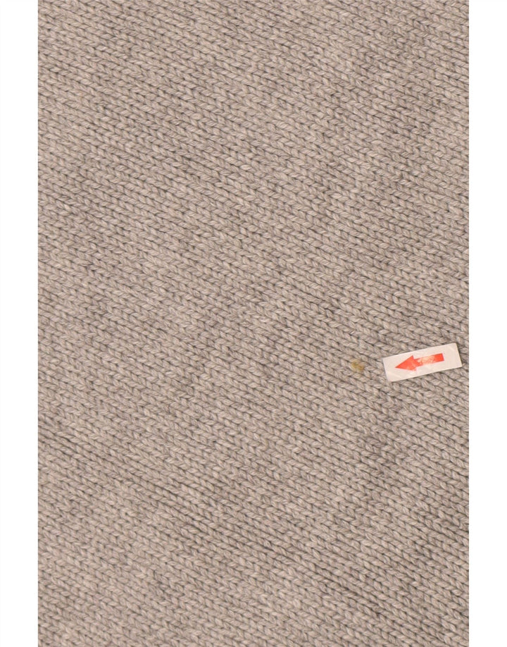 Zara Dame sweater med rund hals DK 16 Stor grå polyamid