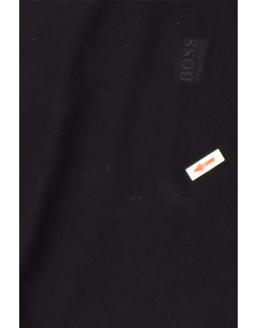 Hugo Boss Herre Regular Fit Crew Neck Jumper Sweater Medium Sort Bomuld