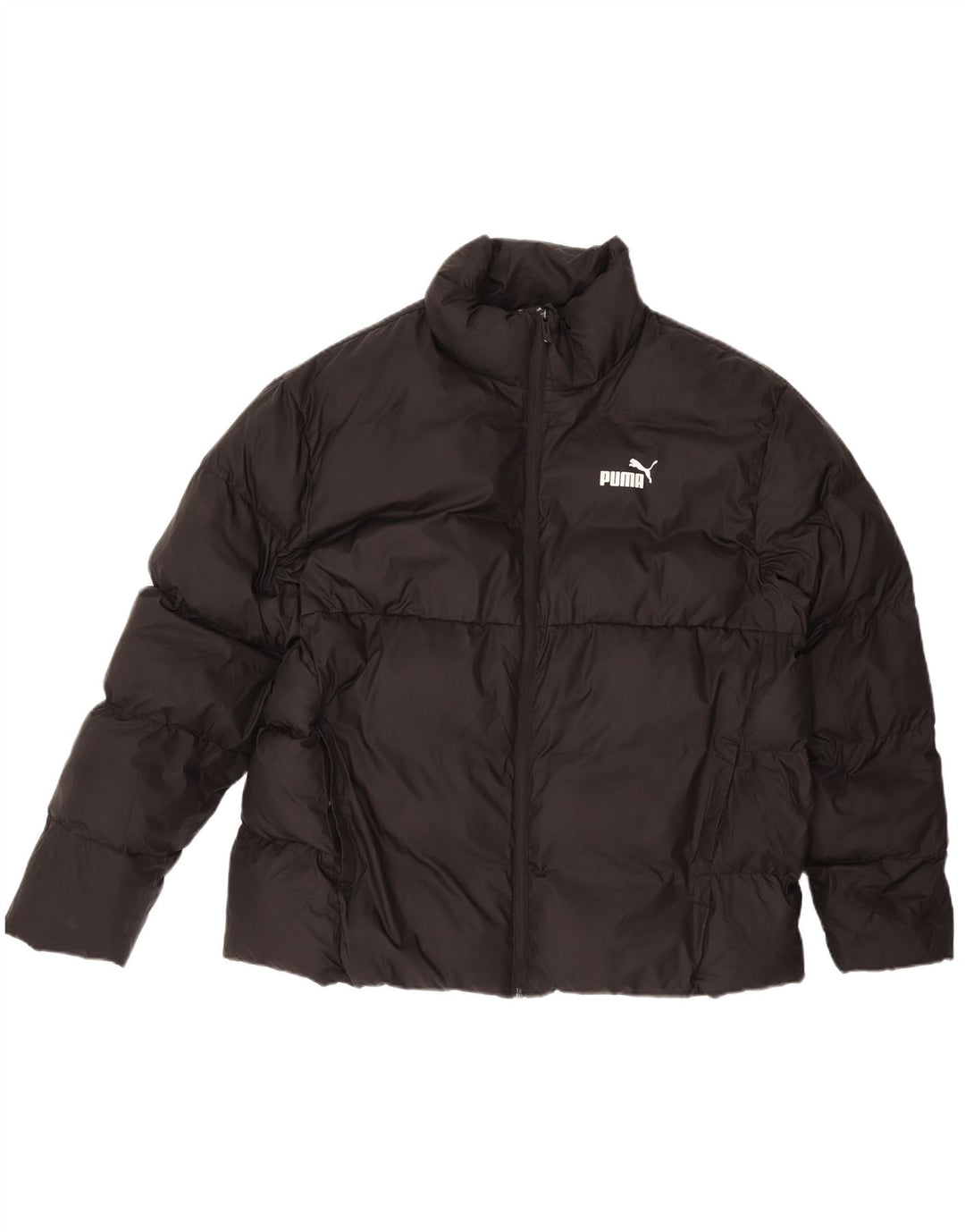 PUMA Polstret jakke til mænd UK 42 XL Sort Polyester