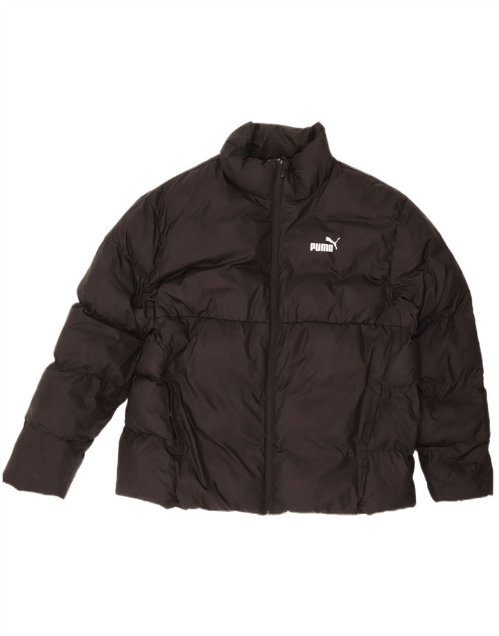 PUMA Polstret jakke til mænd UK 42 XL Sort Polyester