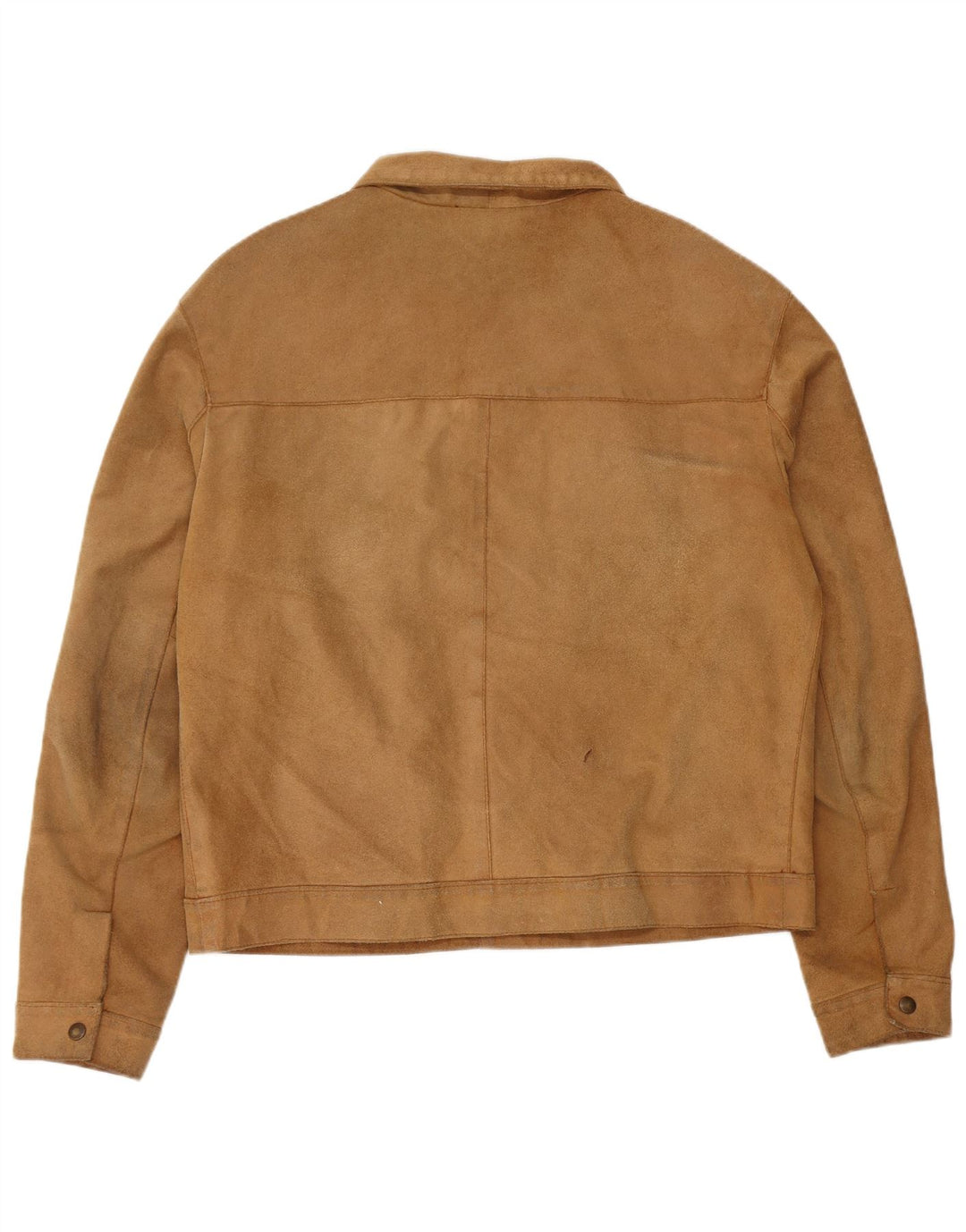 Conbipel Herre Ruskindsjakke IT 56 2XL Beige Læder