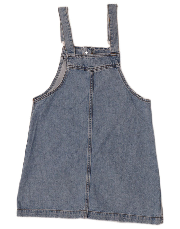 Zara Girls Denim Dungaree Kjole 13-14 år Blå