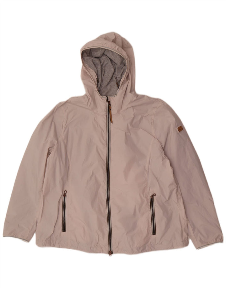 Camel Active Herre Hooded Windbreaker Jacket EU 48 Medium Beige Polyester
