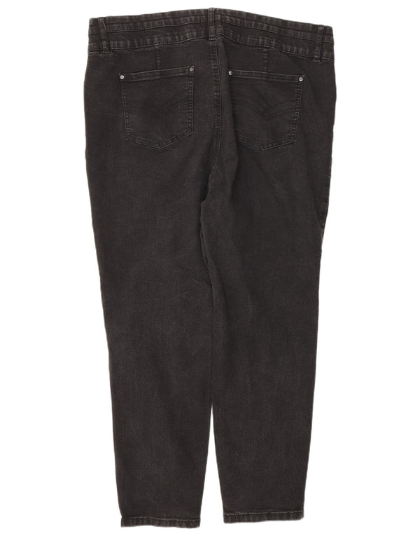 Marks & Spencer Dame Autograph Slim Jeans UK 20 2XL W38 L27 Grå