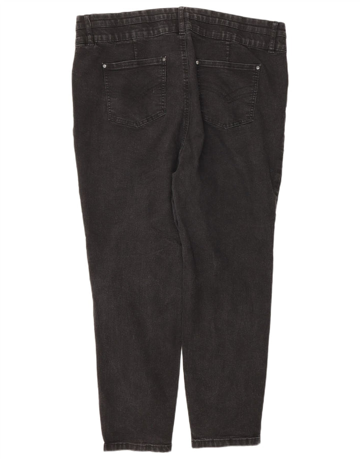 Marks & Spencer Dame Autograph Slim Jeans UK 20 2XL W38 L27 Grå