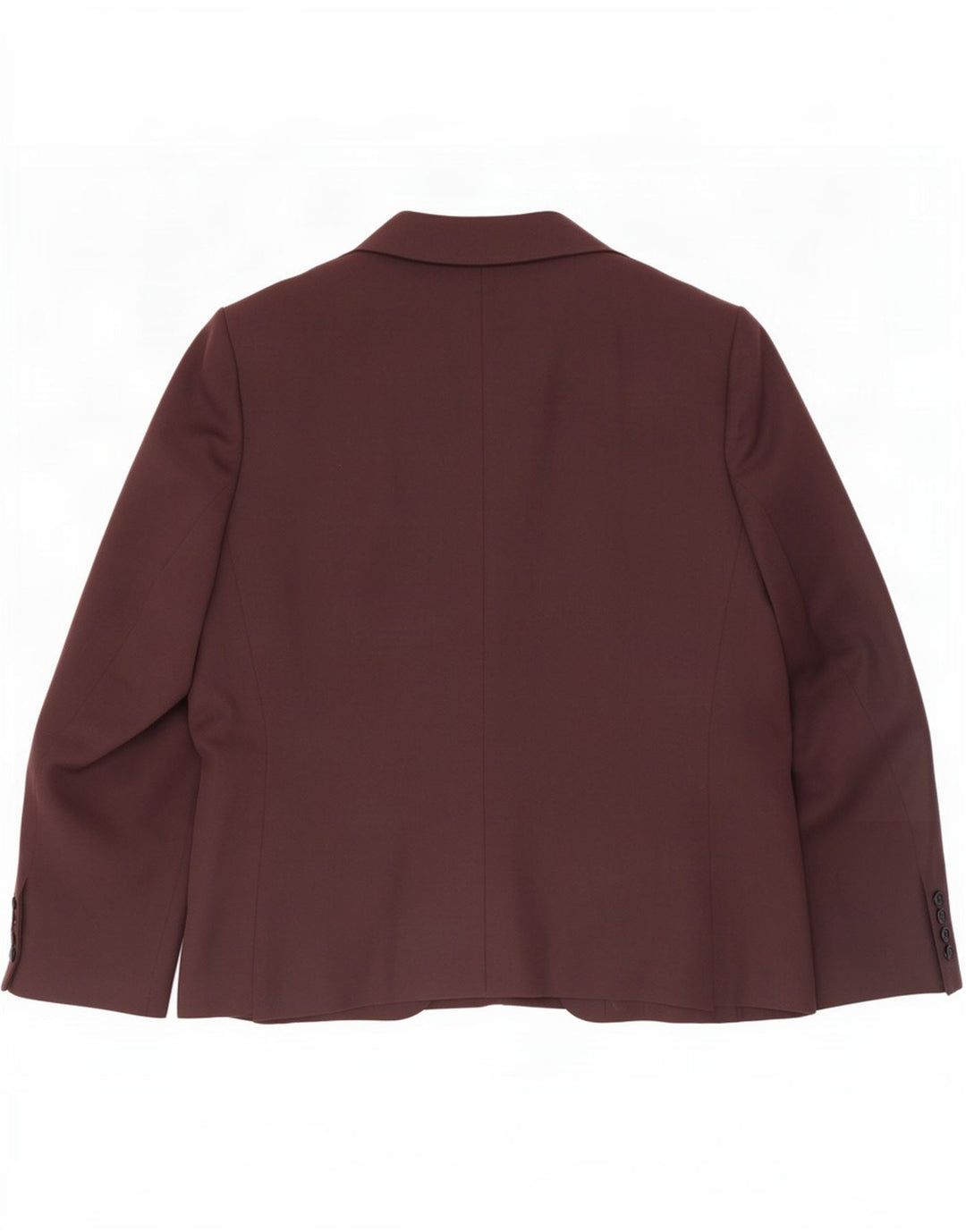 Marks & Spencer Dame 2-knaps blazerjakke UK 16 Stor brun polyester