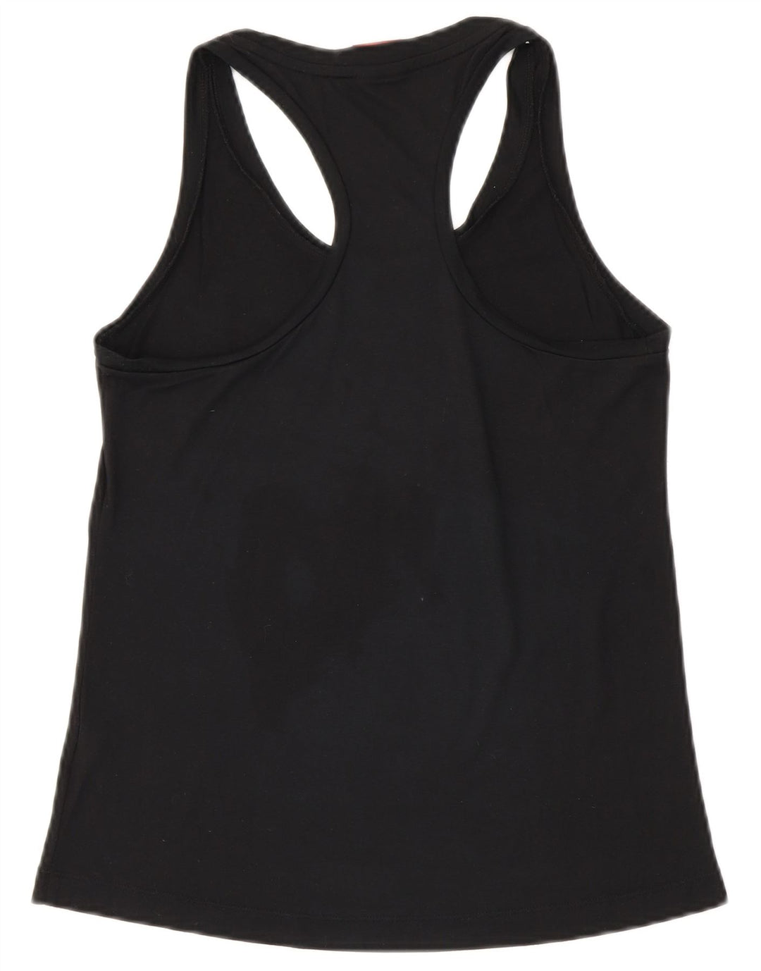 Nike Dame Grafisk Vest Top UK 10 Small Black Polyester