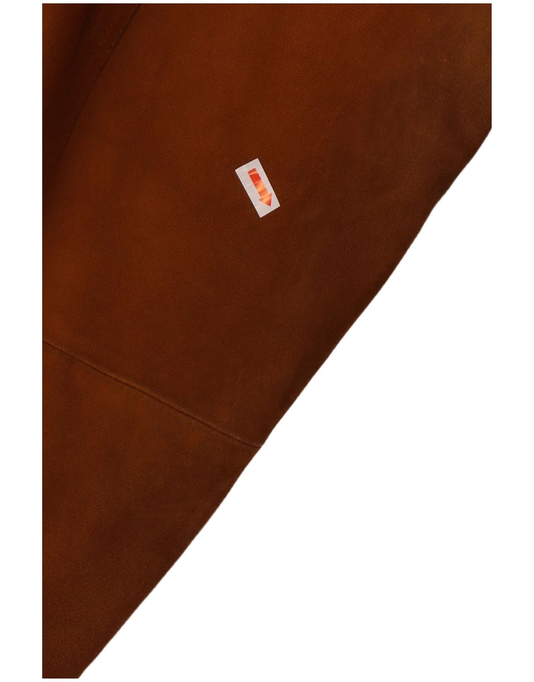 VINTAGE Bomberjakke i ruskind til mænd UK 42 XL brunt læder