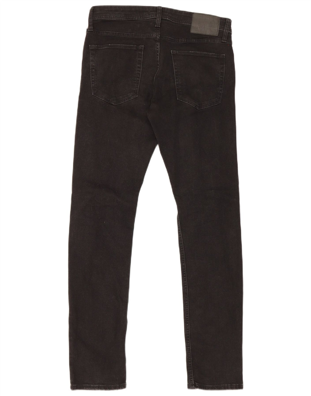 Jack & Jones Herre GLENN Distressed Slim Jeans W31 L32 Sort Bomuld