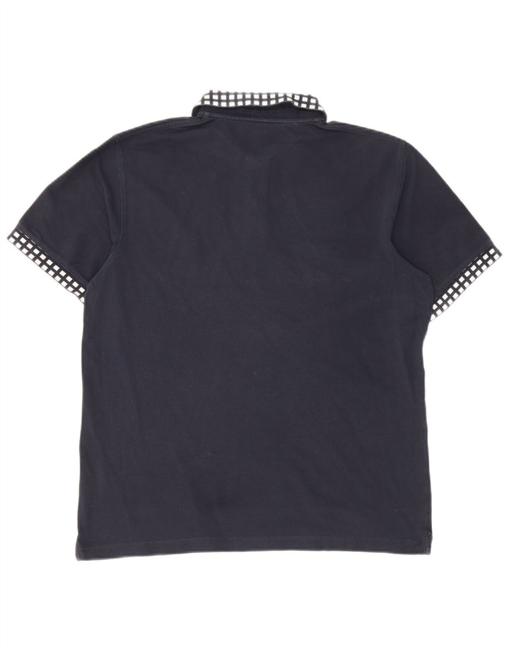 Sun68 Herre poloshirt XL marineblå bomuld