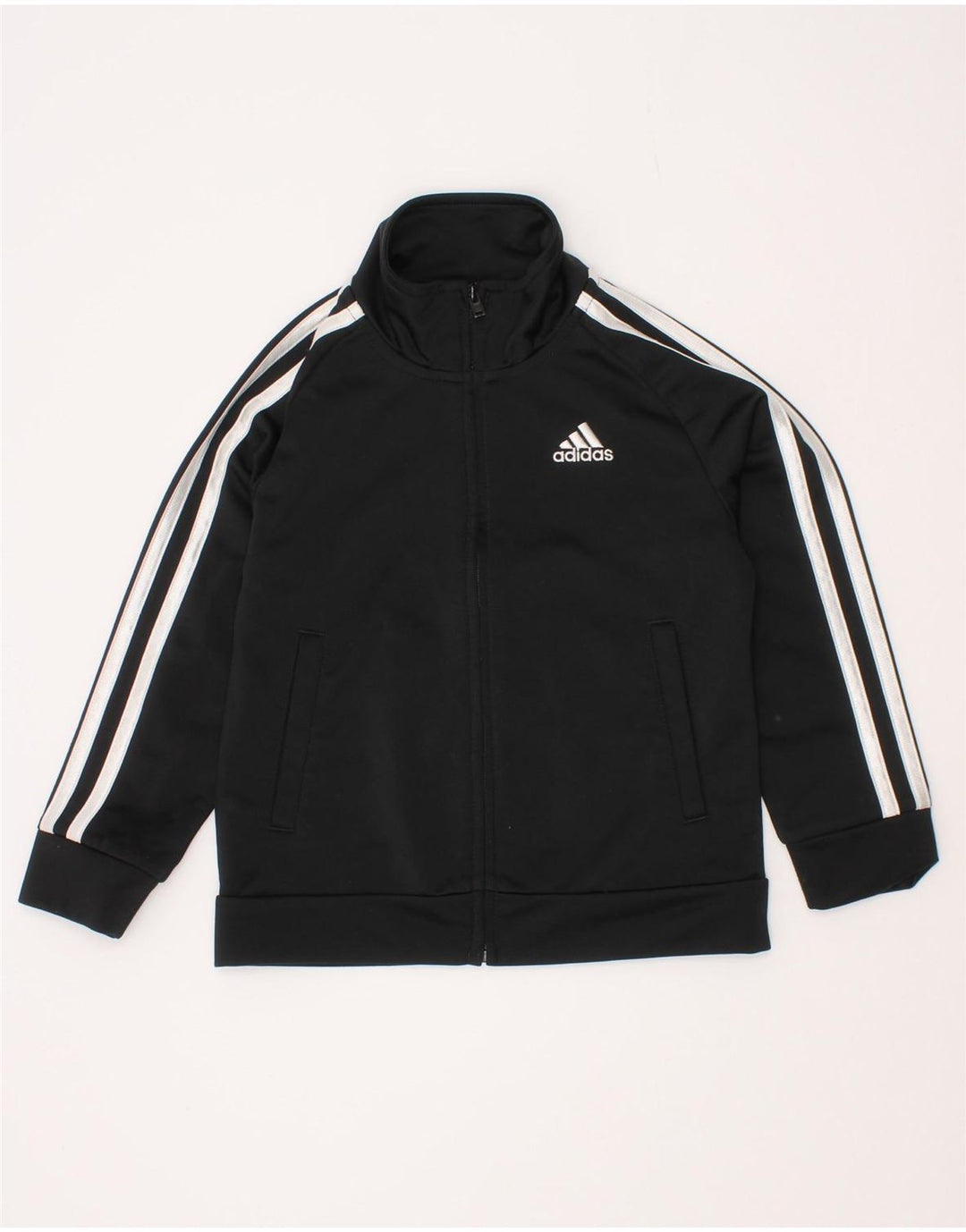 Adidas Drenge Træningsdragt Topjakke 2-3 År Sort Polyester