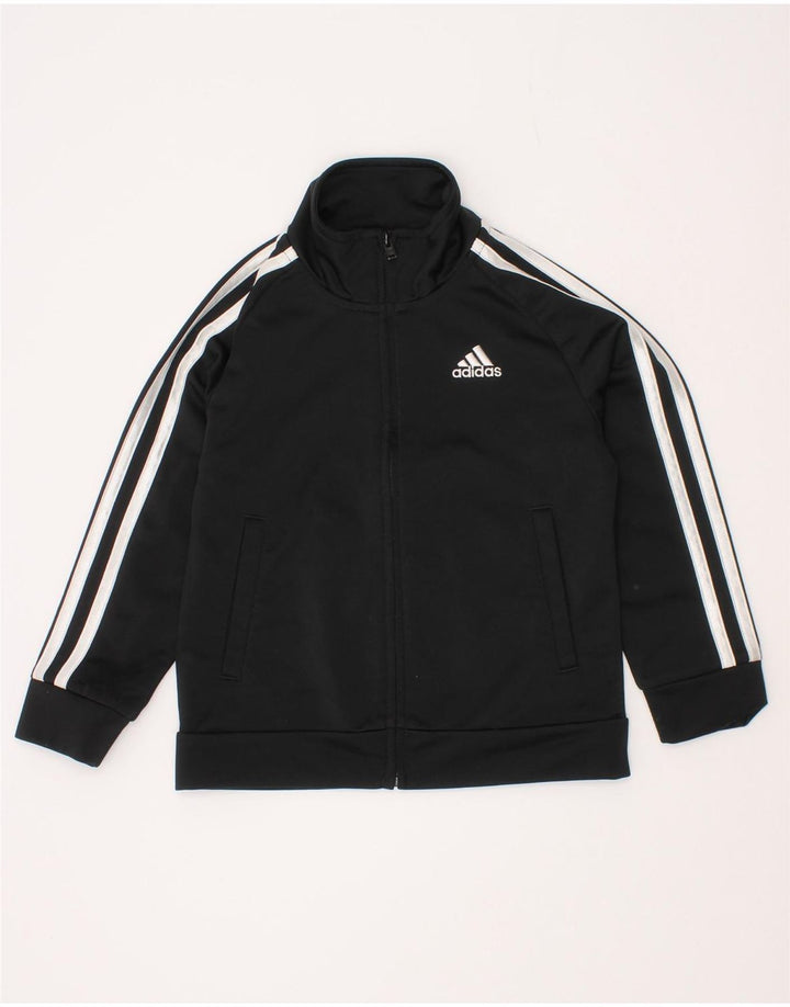 Adidas Drenge Træningsdragt Topjakke 2-3 År Sort Polyester