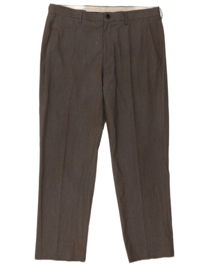 Marks & Spencer Herre Pegged Suit Bukser W34 L29 Grå