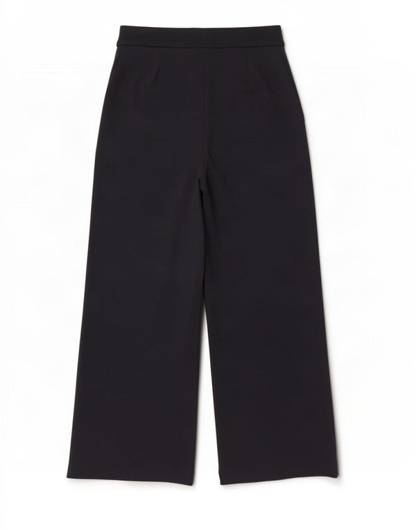 Marks & Spencer Dame Casual Bukser UK 12 Medium W30 L30 Navy Blue