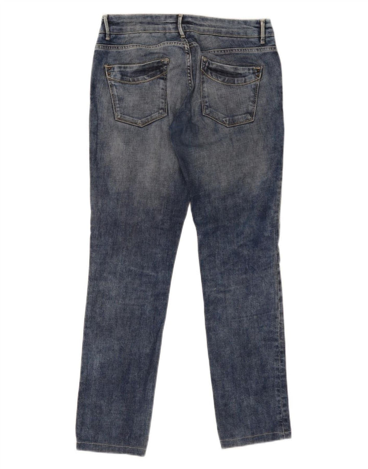 Massimo Dutti Dame Slim Jeans W28 L29 Blå Bomuld