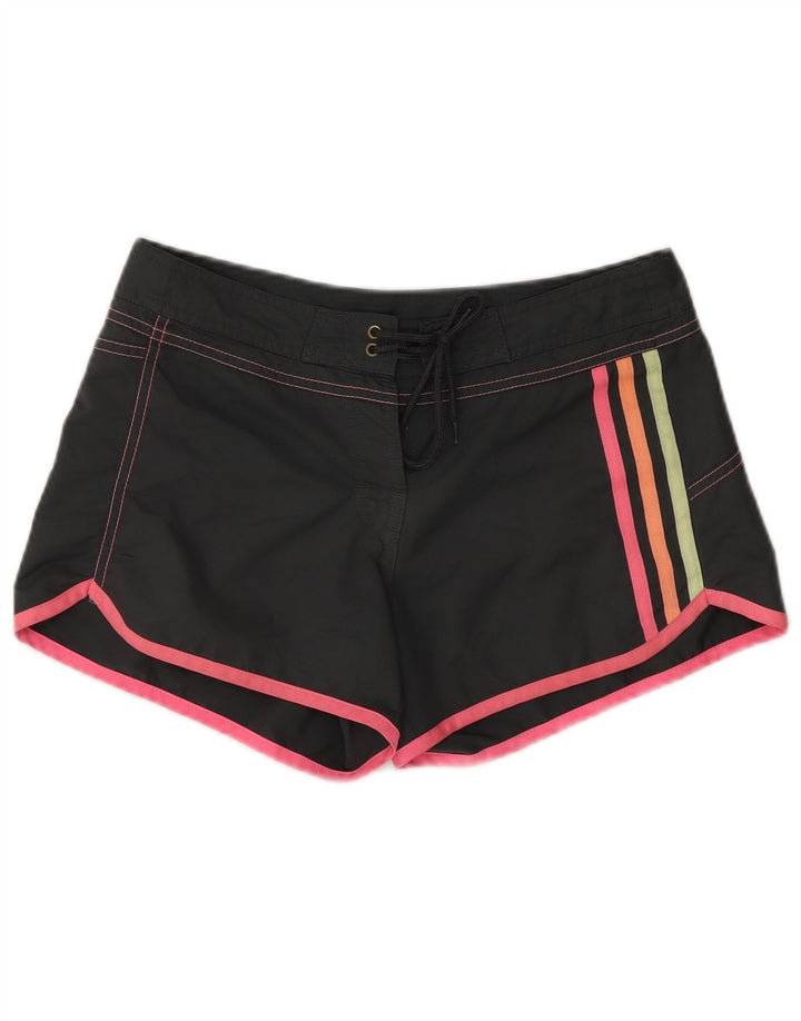 Adidas svømmeshorts til kvinder UK 8 Small Black Polyester