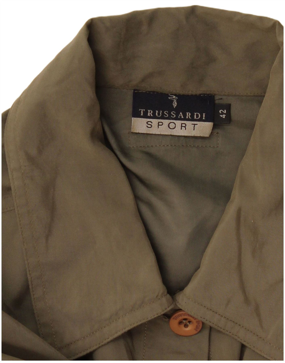 Trussardi Kvinder Utility Jacket IT 42 Medium Khaki