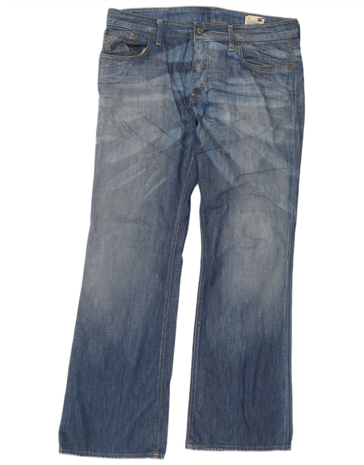 G-Star Herre Bootcut Jeans W38 L34 Blå
