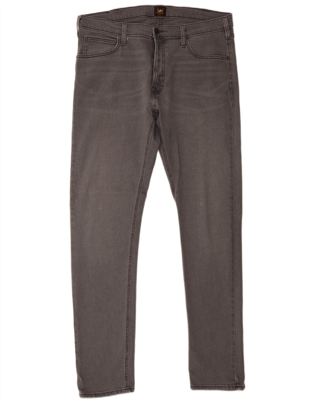 Lee Herre Luke Slim Jeans W36 L34 Grå Bomuld