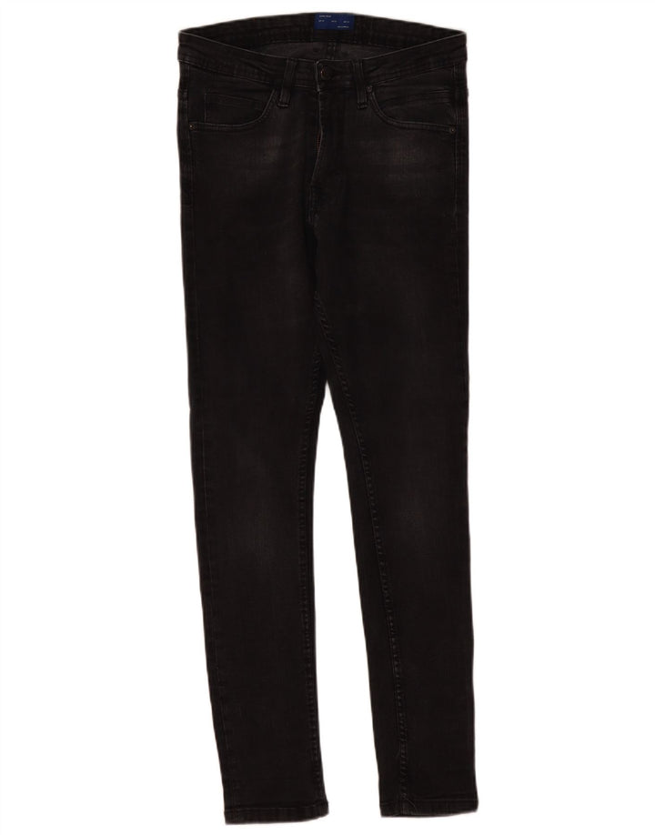 Zara Herre Slim Jeans EU 40 Medium W31 L30 Sort