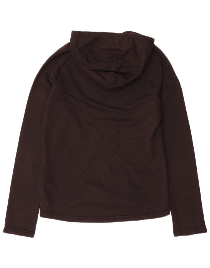 PUMA grafisk hættetrøje til kvinder UK 8 Lille sort polyester