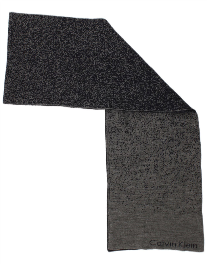 Calvin Klein Herre rektangel tørklæde One Size Navyblå Flecked