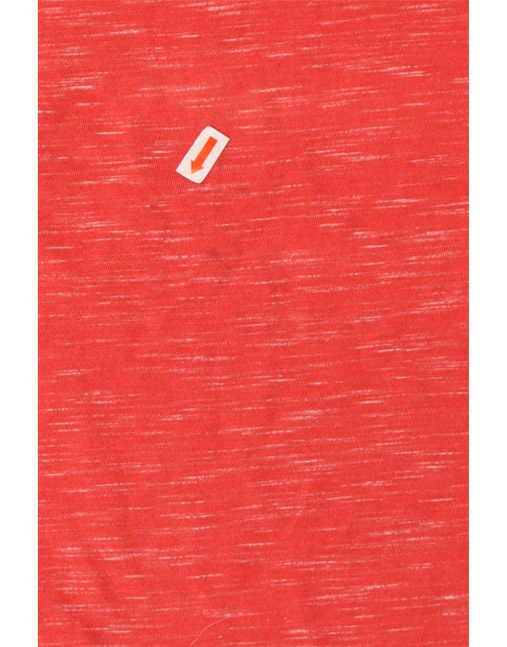 SUPERDRY Herrevest Top Medium Rød Flecked Bomuld