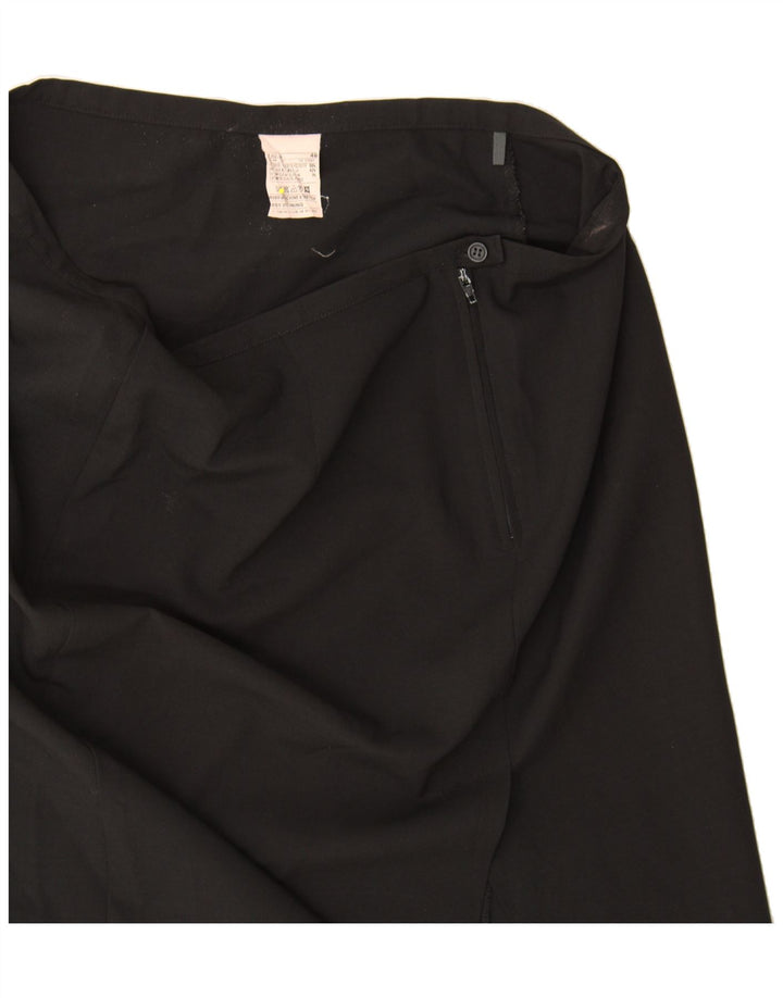 BENETTON Womens Straight Skirt IT 46 Large W36 Black Polyester Vintage Benetton and Second-Hand Benetton from Messina Hembry 