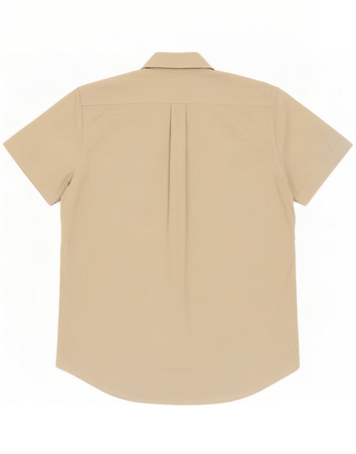 Cassuci Kortærmet Herreskjorte Medium Beige