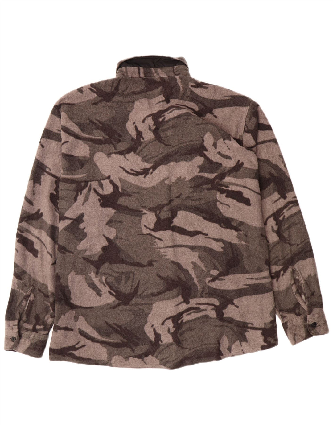 Wrangler Fleeceskjorte til mænd 2XL Grå Camouflage