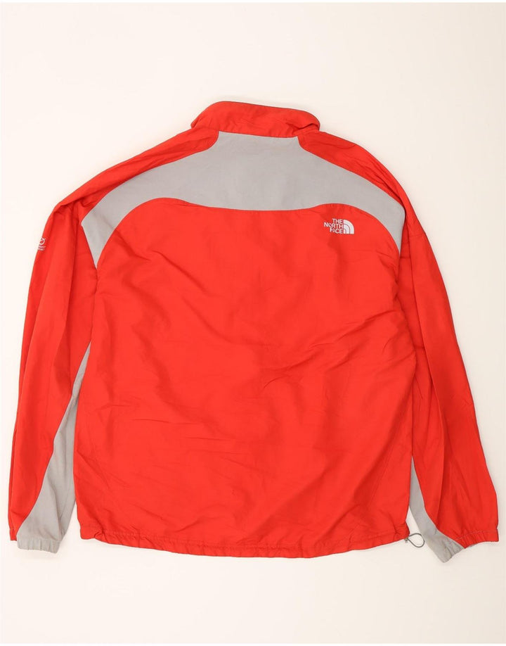 THE NORTH FACE Træningsdragt til mænd Topjakke XL Rød Colourblock Polyester