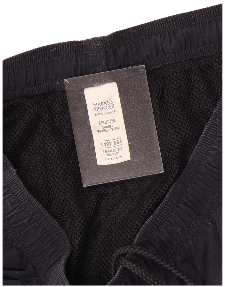 Marks & Spencer Badeshorts til mænd Medium marineblå polyamid