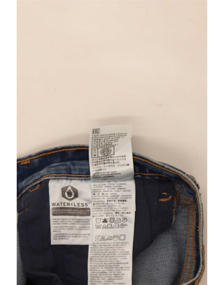 Levi's Herre 511 Slim Jeans W34 L32 Blå Bomuld