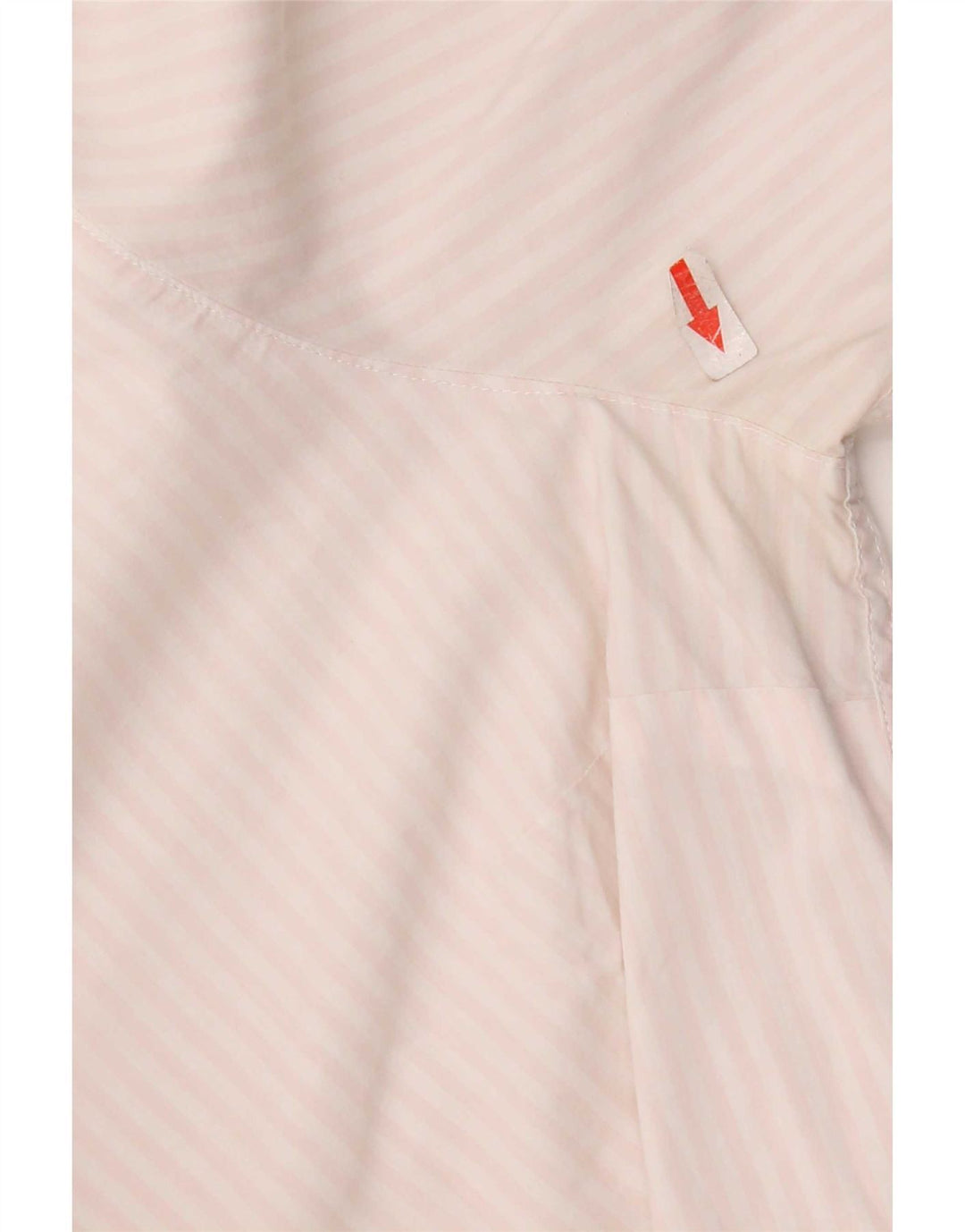 Tommy Hilfiger dameskjorte US 12 Stor hvid stribet bomuld