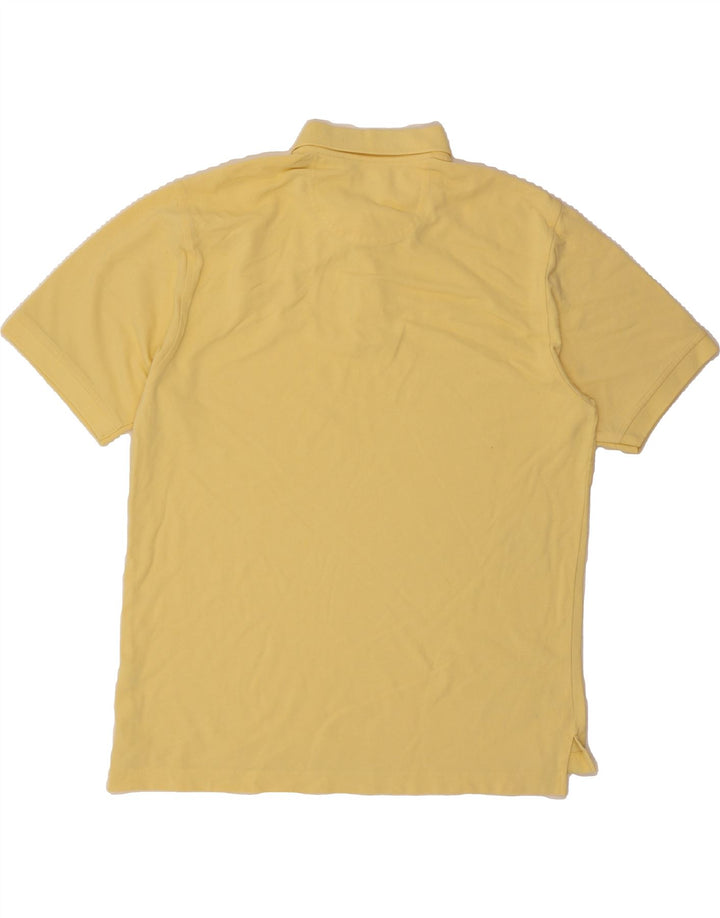 IZOD Mens Polo Shirt XL Yellow Cotton Vintage Izod and Second-Hand Izod from Messina Hembry 