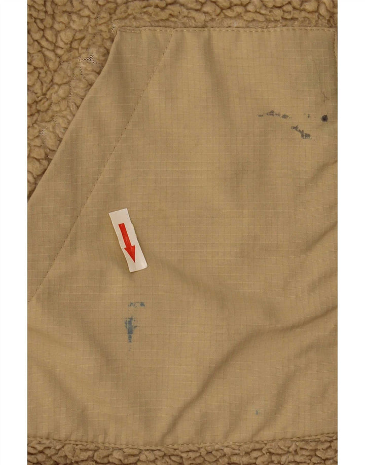 Urban Outfitters Fleecejakke til mænd UK 36 Small Beige Polyester