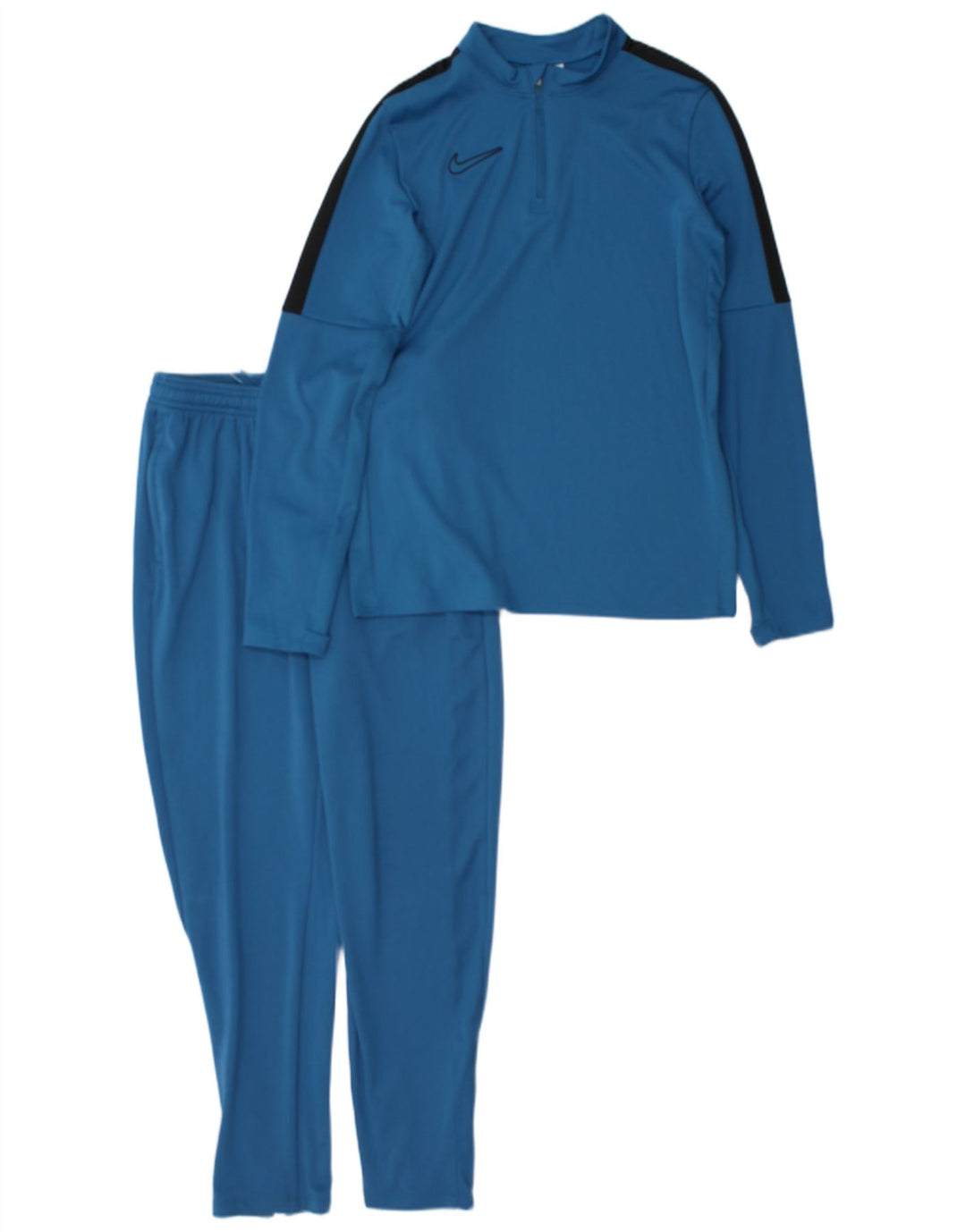 Nike Boys Dri Fit fuld træningsdragt 12-13 år Stor blå farveblok