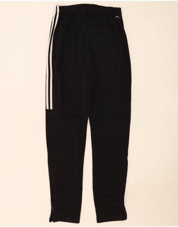 Adidas Boys Aeroready Tracksuit Bukser 15-16 år Sort Polyester