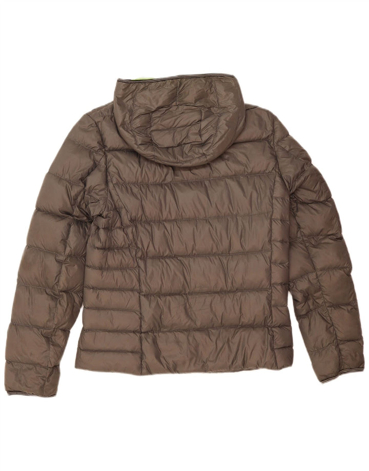 Fred Perry Herre hættepolstret jakke UK 36 Small Grey